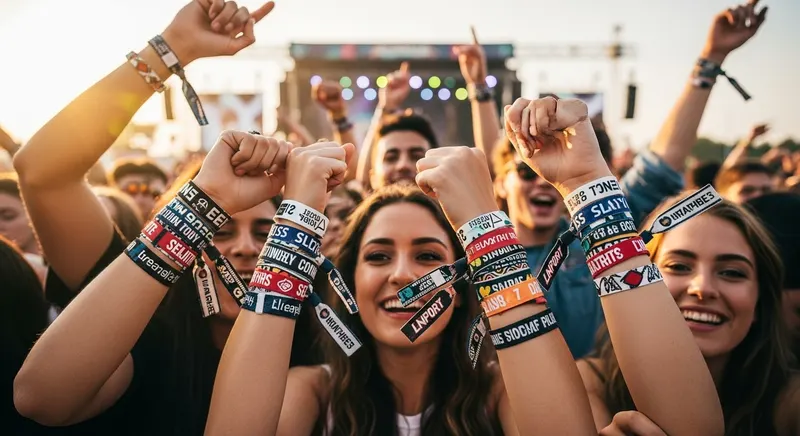 wrist bands events - promotional merchandise